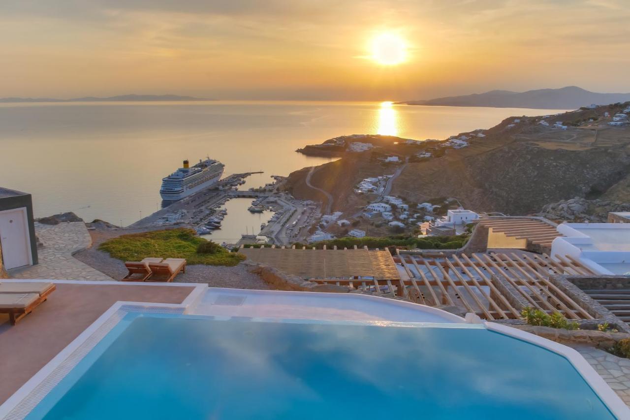 Manolia View Mykonos Apartment Tourlos Exterior foto