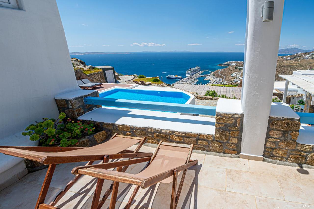 Manolia View Mykonos Apartment Tourlos Exterior foto